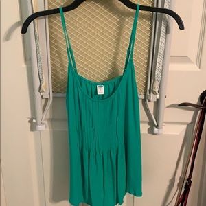 Emerald green tank top. NWOT.